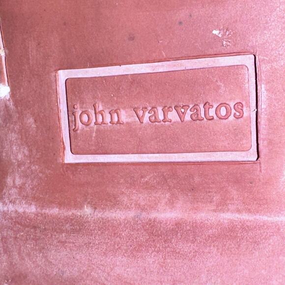 John Varvatos Brownish Green Suede Size 7.5 Chukka Boots - Picture 9 of 11